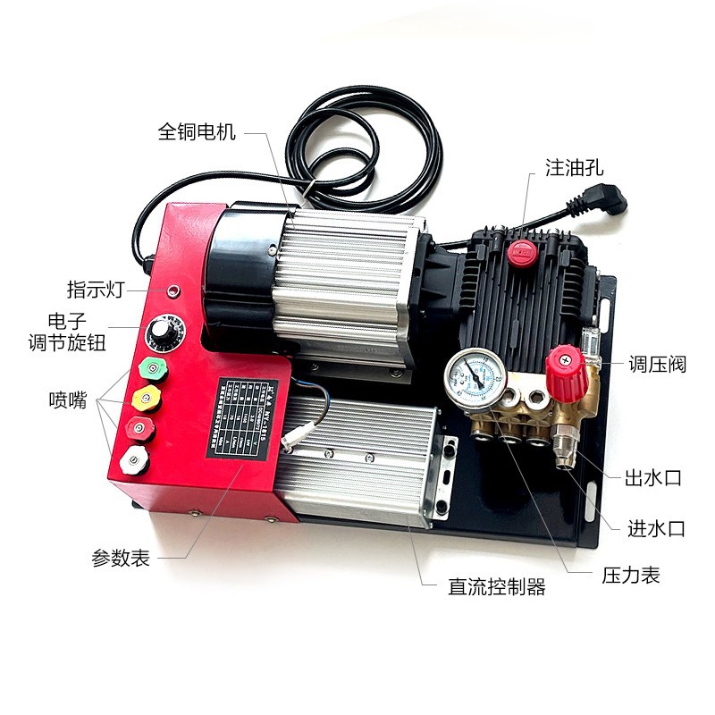 High Pressure Washer DC Brushless Variable Frequency 4000W