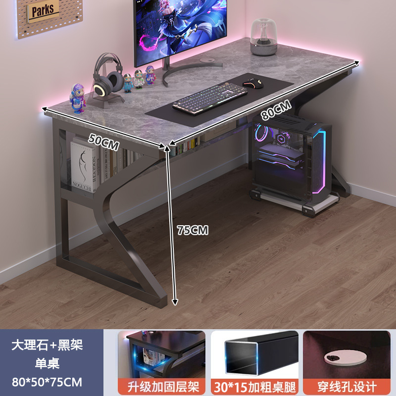 Escritorio de computadora dormitorio mesa de estudio estudiantil estante escritorio de oficina simple escritorio de oficina