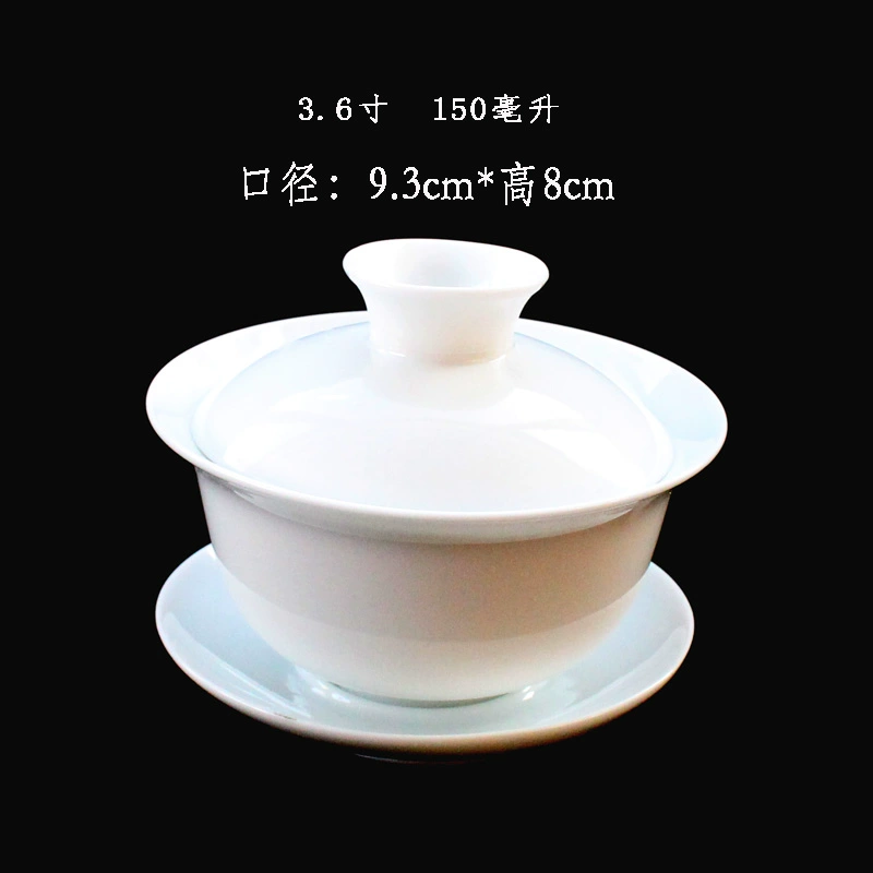 Ceramic white tea set with accessories, direct factory sales