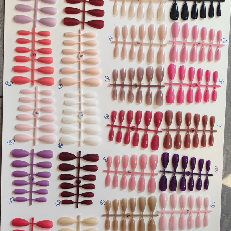 Nail Art Pieces, Abs Nail Pieces 24 Pieces Nail Strips Nail Art Pieces, Abs Nail Pieces 24 Pieces Nail Strips