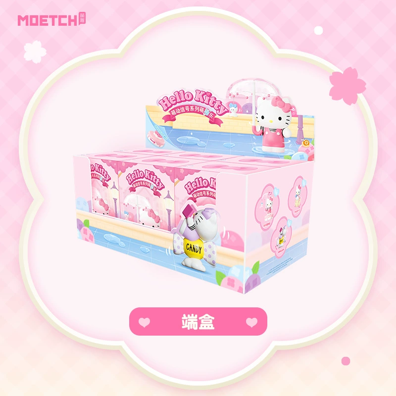 萌趣 Hello Kitty, hello kitty, подвижная трендовая минифигура, подарок на день рождения