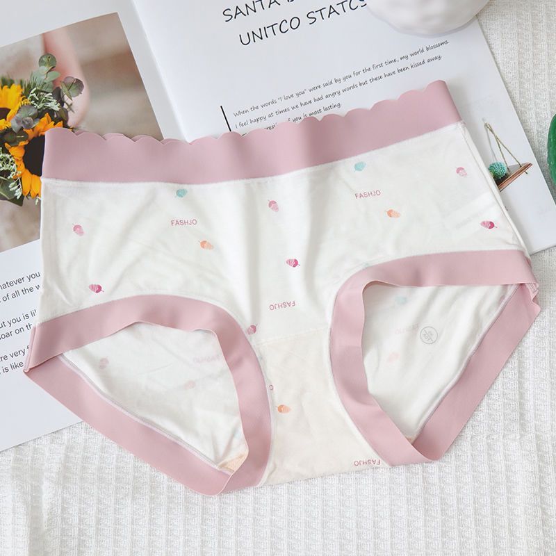 女性用モーダル下着、ミッドウエスト、シームレス、女性用下着、綿、女性用快適、大きいサイズ、女の子用、お尻を締め付けない、お腹を締めるパンツ|undefined