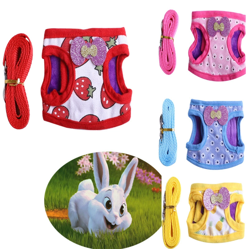 Специальный нагрудный ремень Кролик Веревка Тоторо Голландская свинья Веревка для кролика Тяговая веревка Жилет для кролика в стиле нагрудной спинки