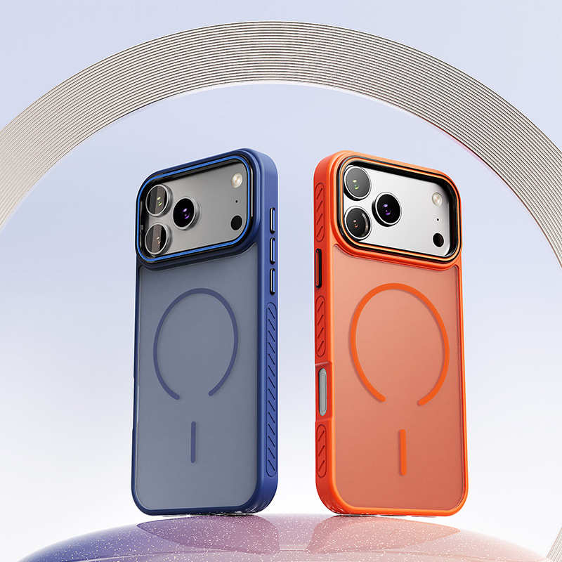 适用苹果17二合一手机壳iphone16pro细C圈磁吸15全包保护套防摔|undefined