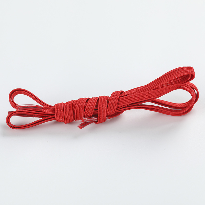 18g Weight Shoelace Shoe Accessories Type 1 Piece Quantity Holiday, Daily Occasion Comfort Function Solid Color Pattern All Seasons Season Unisex Gender Solid Color Shoe Accessories Cloth Comfort All Seasons Shoelace 6