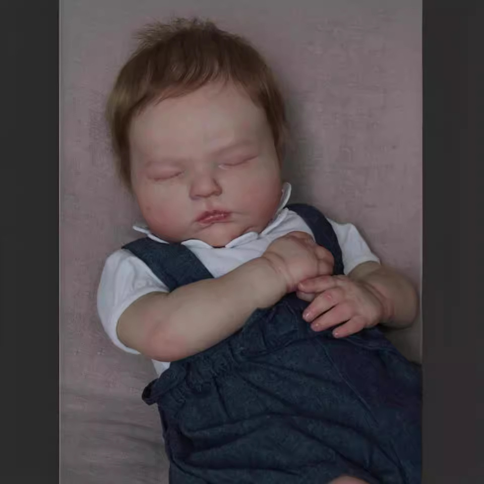 19 pulgadas Tessa Dormido simulación bebé renacido muñeca transfronteriza e-commerce nicho suministro de una sola pieza de entrega