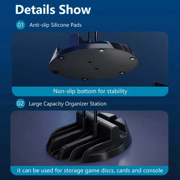 Универсальная ROG AIIY X многоуровневая держатель ручной PS 5/4 геймпад XBOX полка хранения аксессуары
