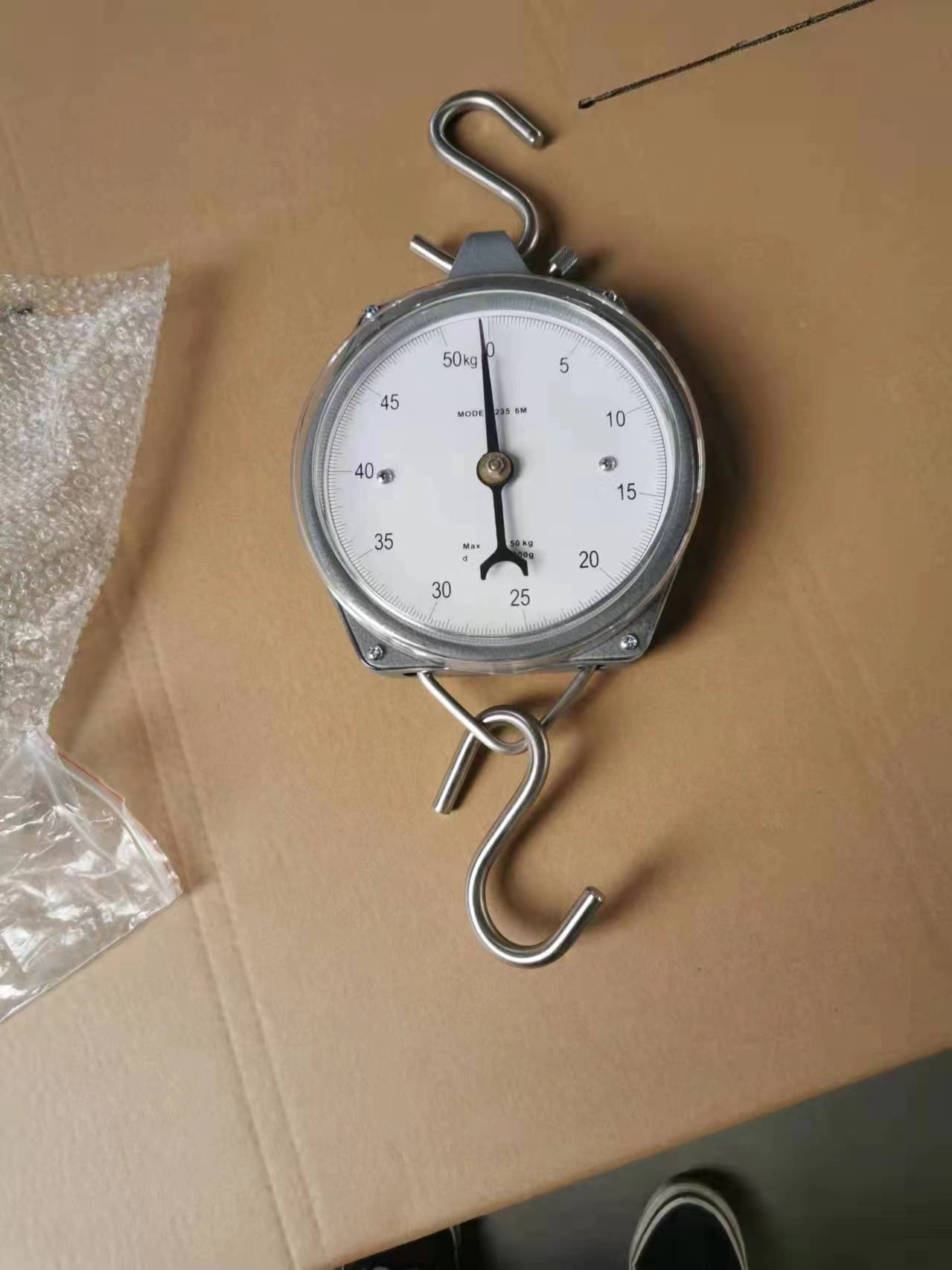 50kg escala de suspensión escala de resorte escala de suspensión escala de mano escala de equipaje escala gancho