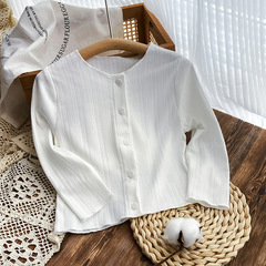Women's Summer Sun Protection Knit Thin Cardigan Style Children's Air Conditioning Shirt Cute Baby Top Coat 0017A003