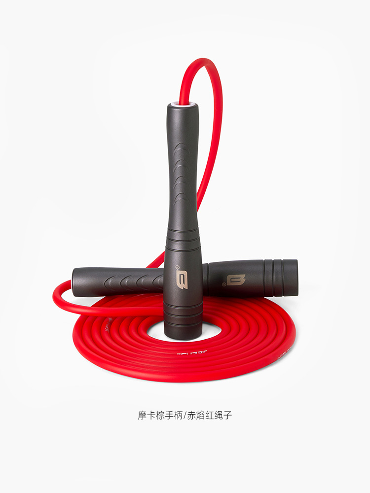 모카 브라운 핸들/레드 플레임 레드 로프