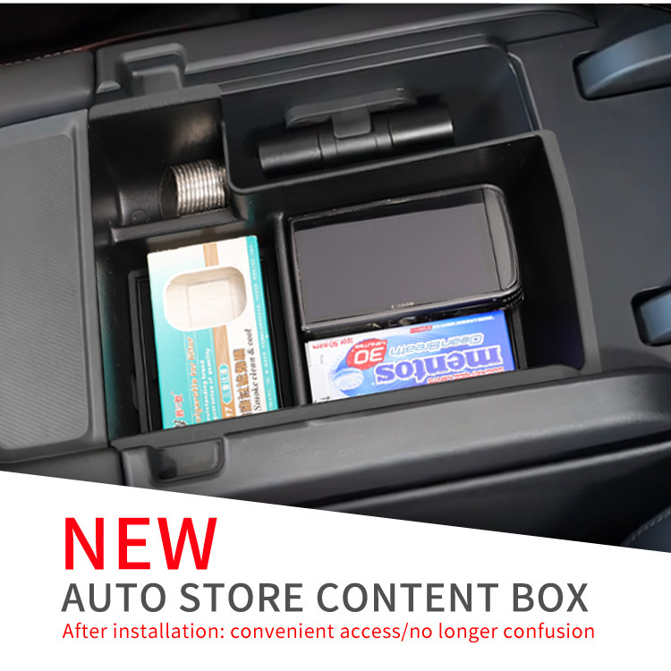 Suitable for 25 Song Plus Dmi/Sealion 6 Right-Hand Drive Armrest Box Storage Box Car Supplies Modification Accessories