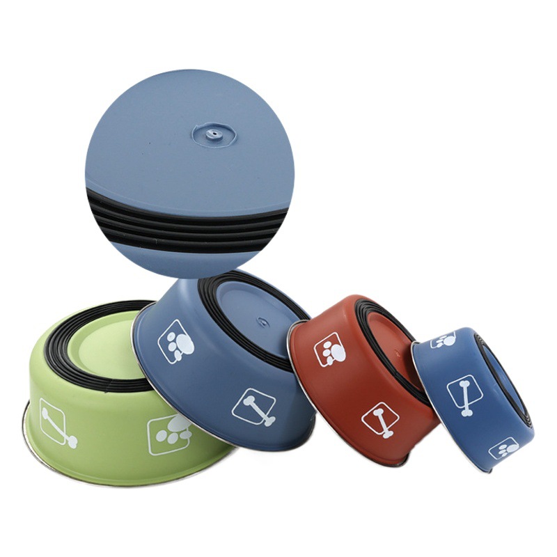 Pet Bowl de acero inoxidable gato tazón perro tazón gato tazón de gran capacidad Venta caliente tazón de comida para mascotas perro suministros para mascotas
