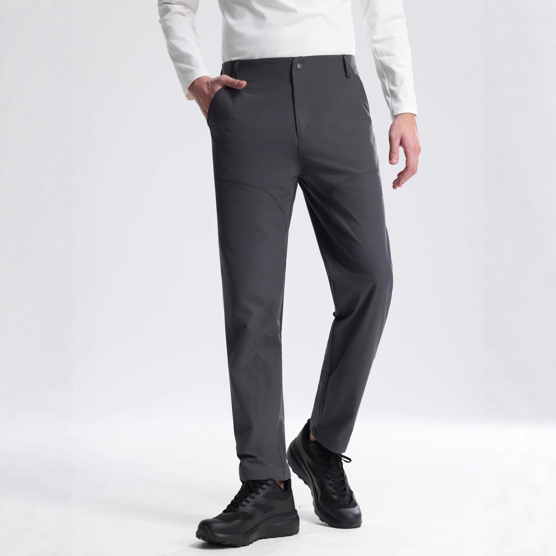 Niaojia Outdoor Hiking Pants 2025 Spring New Straight Pants Loose Sports Casual Pants Men's Business