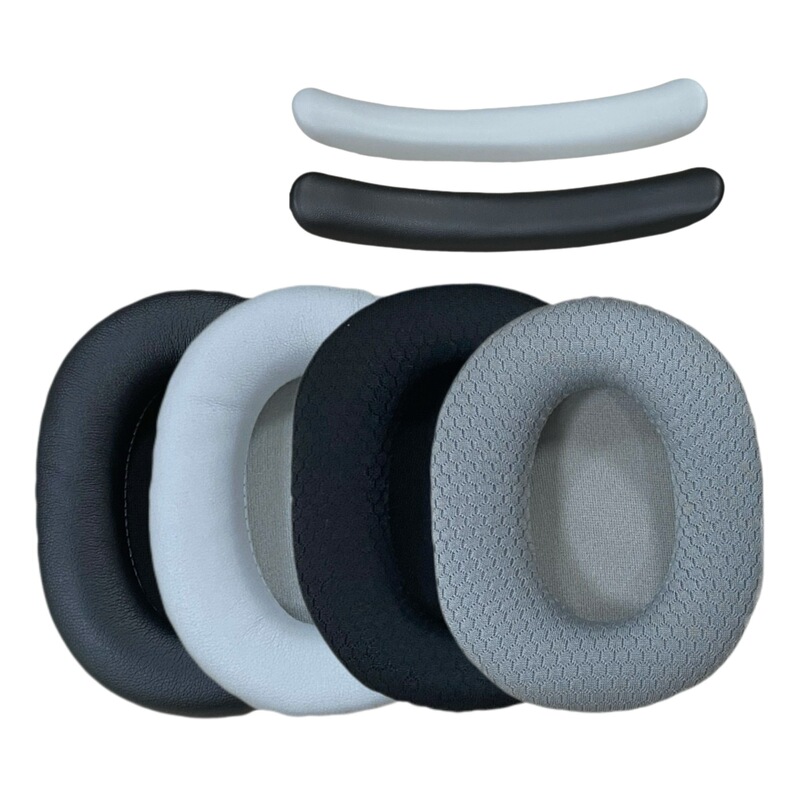 Suitable for Razer Barracuda X Headphone Covers, Barracuda X Ear Pads, Pink Crystal Mercury Ear Pads, Headband Cushion Replacement Accessories