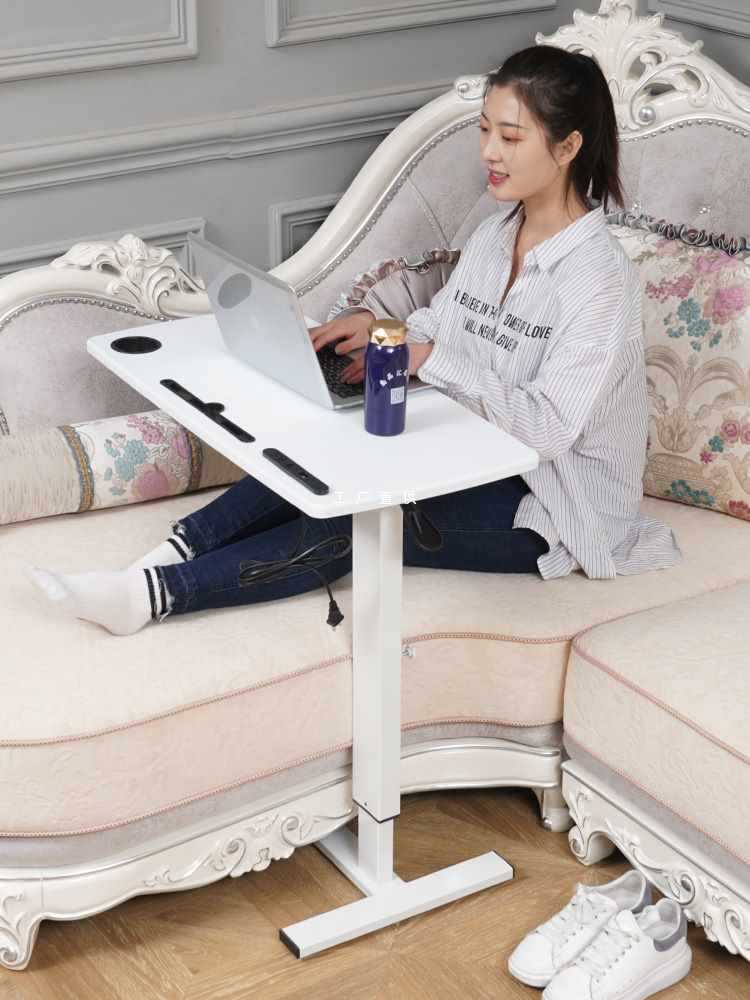 HF2X床边桌可移动升降电脑折叠沙发懒人床前桌床上家用写字书桌小