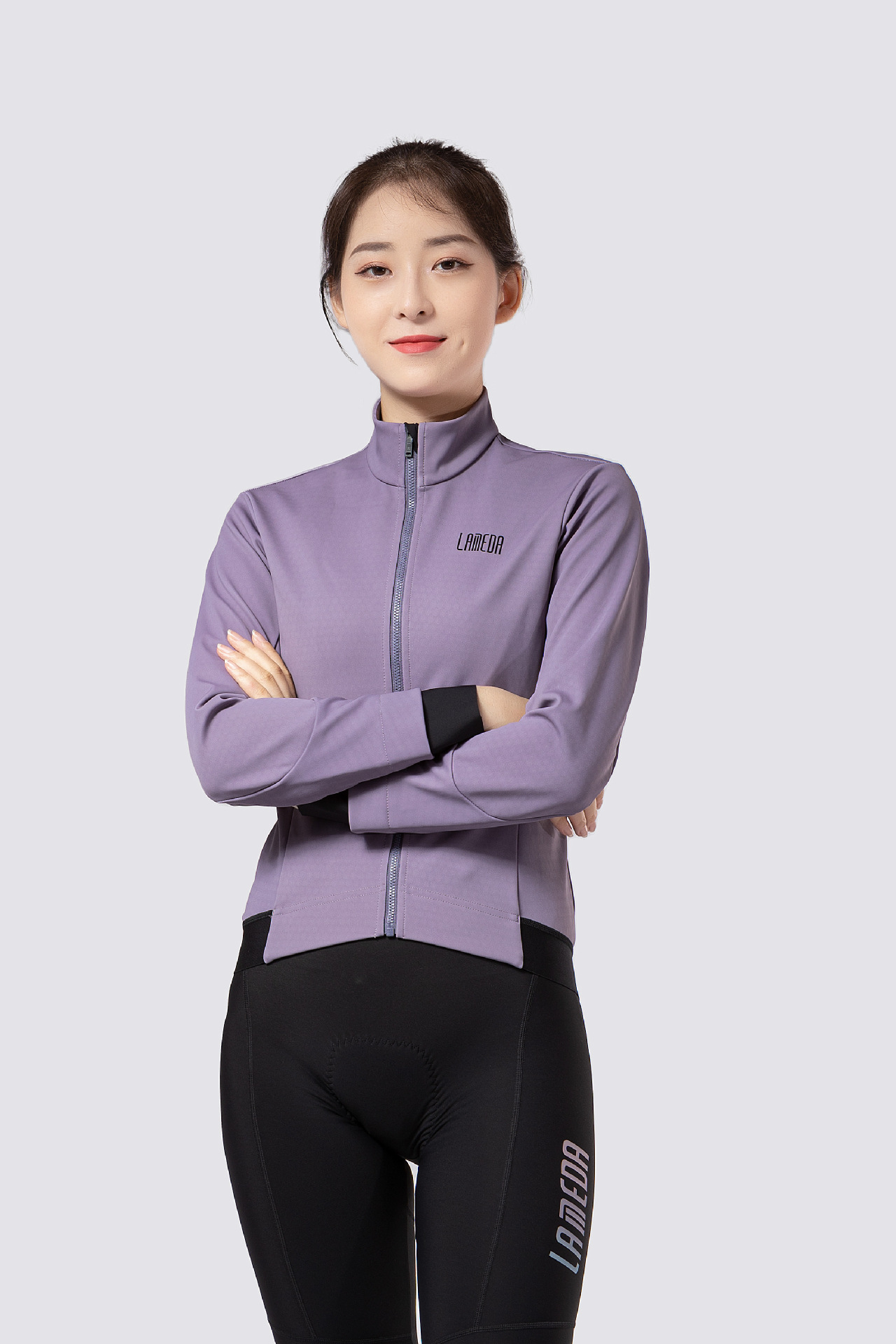 Lanpada Otoño e Invierno bicicleta a prueba de viento polar ciclismo ropa caliente impermeable ciclismo cálido compuesto de manga larga