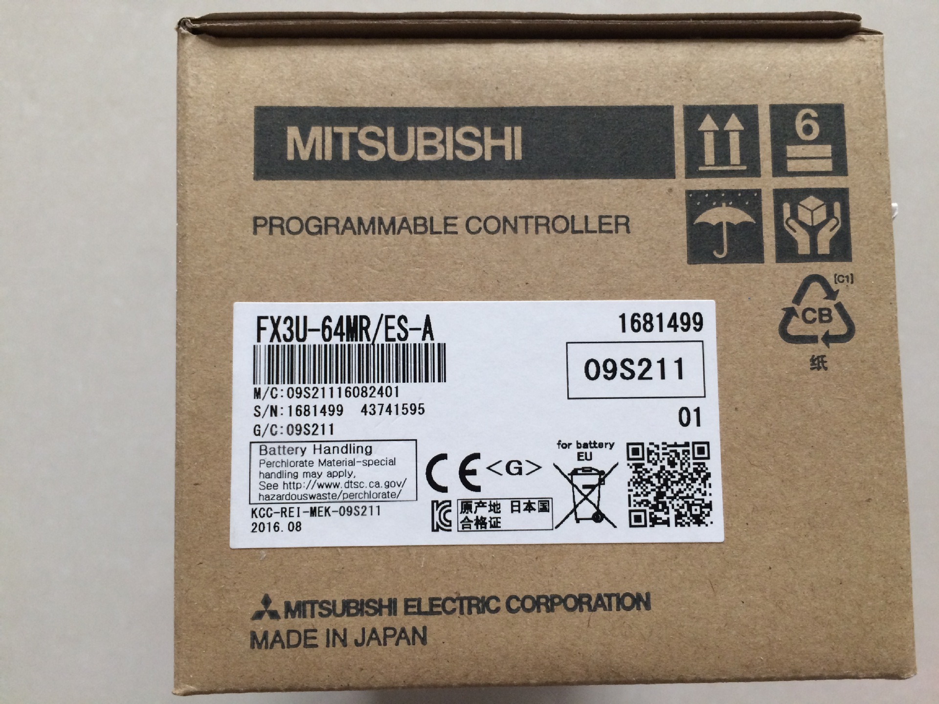《三菱》供应原装全新PLC模块  FX3G-40MR/ES-A FX3G-60MR/ES-A