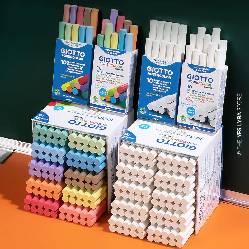 Цветной Gi10 нетоксичный и не пыльный мелок для детей учитель поддержки 0 мел oott