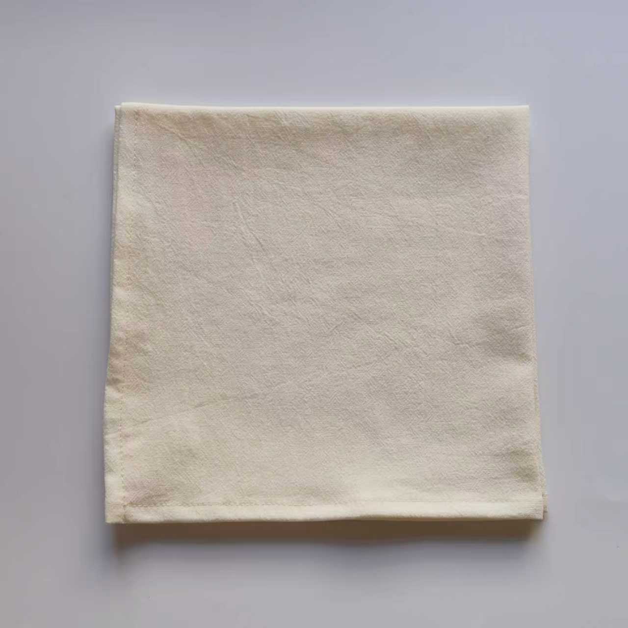 Servilleta Amazon transfronteriza boca paño fiesta vacaciones decoración ins occidental mantel algodón Lino comida tiro fondo