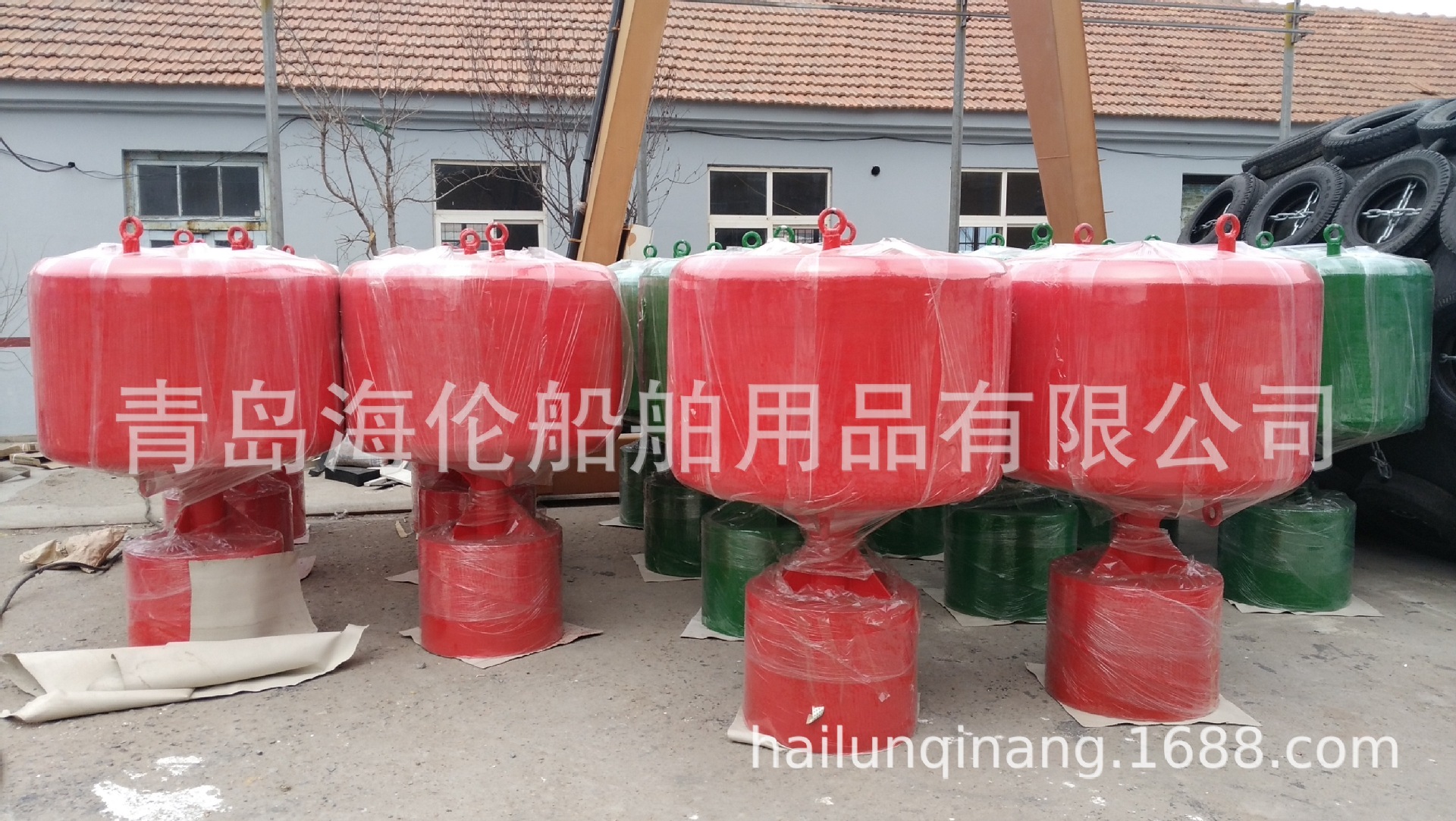 聚氨酯实心填充式航道浮标 海洋水质监测浮鼓 实心浮球防撞设施山