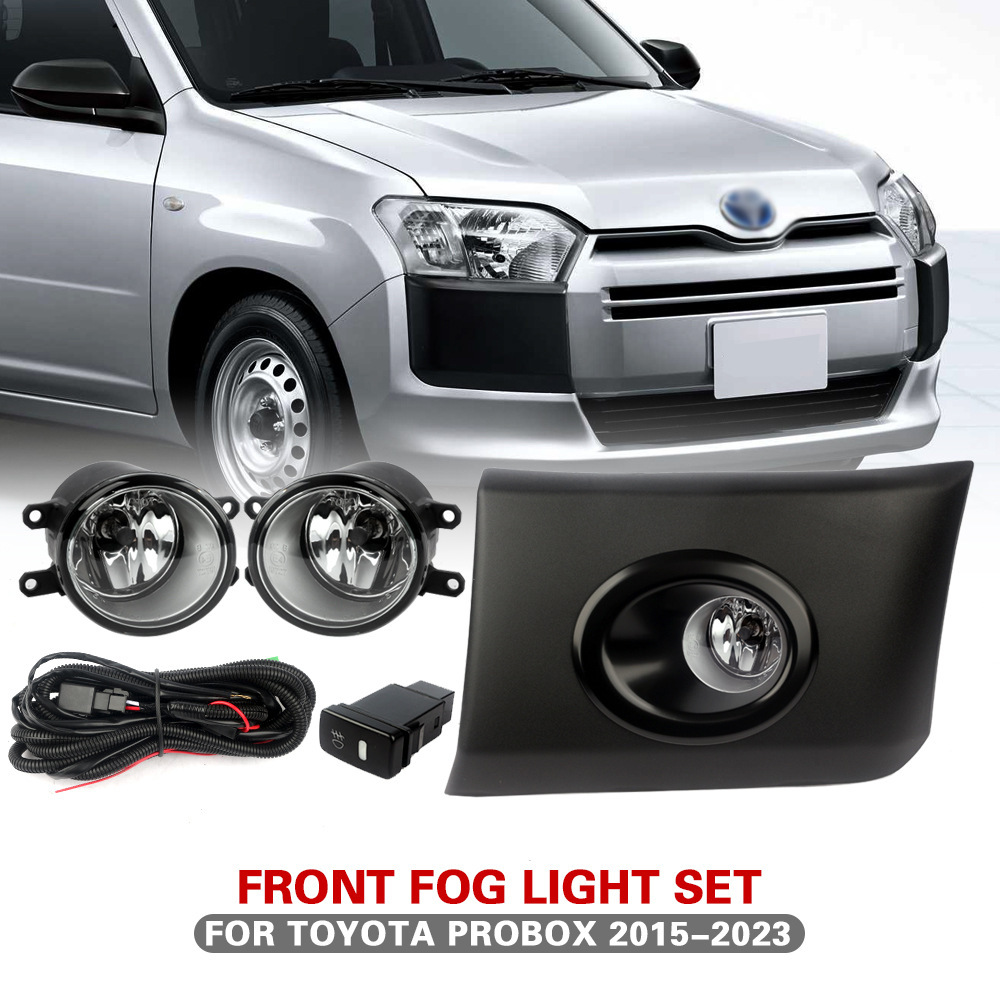 Aplicable a Toyota 16 - 22 Probox conjunto de luces de niebla delanteras parachoques delanteros luces de niebla marco de luces diurnas image 5