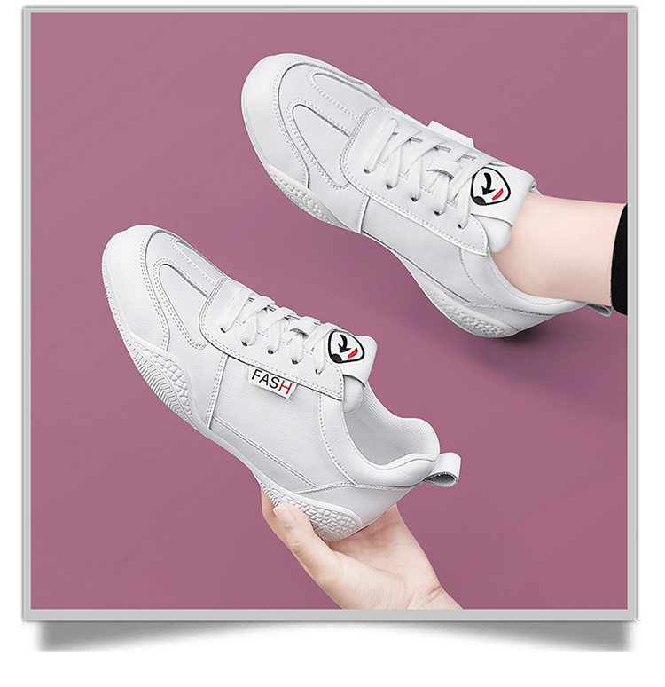 Giày sneaker nữ da thật trắng đế dày thoáng khí mùa hè 2025 — DH58219 màu trắng/kiểu dáng mỏng thoáng khí mùa hè/giày cao gót 3cm, DHM58231 màu trắng/mùa thu đông cộng với kiểu nhung/chiều cao gót 3,5cm, DH58231 Trắng/Phong cách Xuân Thu/Chiều cao gót 3.5cm, DH 58219m Màu Xám/Phong Cách Mỏng Thoáng Khí Mùa Hè/Chiều Cao Gót 3cm chi tiết 13
