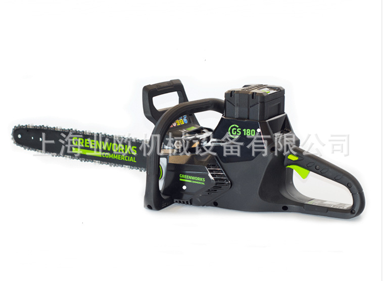 格力博greenworks 82V锂电锯 手持式修枝伐木锯 电链锯