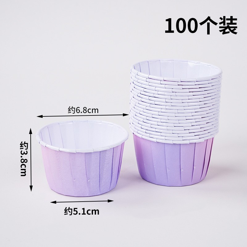 Día de la Madre Bowknot 4 cajas de vasos de papel portátiles Plug de decoración de pasteles Caja de embalaje de postres de mamá