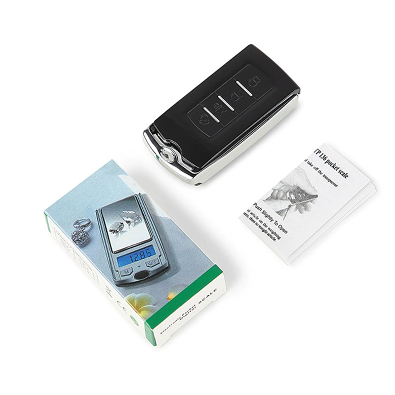 Прямые продажи автомобильных ключей ювелирные весы 0,01 г небольшие карманные весы портативные граммовые весы трансграничные мини ювелирные электронные весы