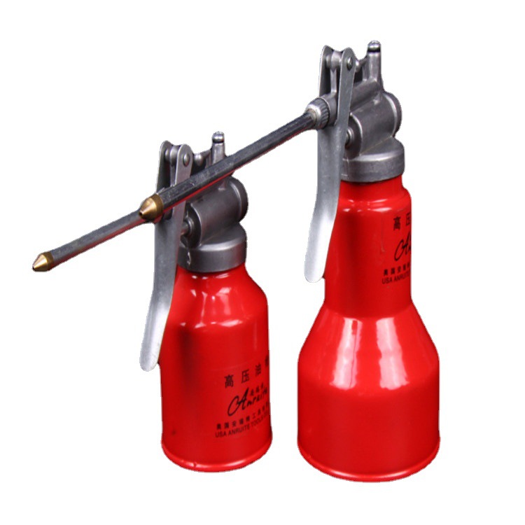 高压机油壶机油枪机油滴壶手动加油壶机油铝盖油壶润滑油壶加E18