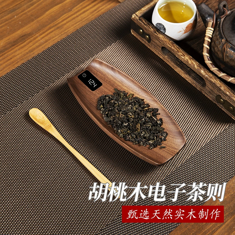 Цифровые весы для чайных листьев, подарочный чайный набор, чайная церемония, электронные весы для чайных листьев, портативные, простые, легкие, роскошные весы для чайных листьев, оптовая продажа