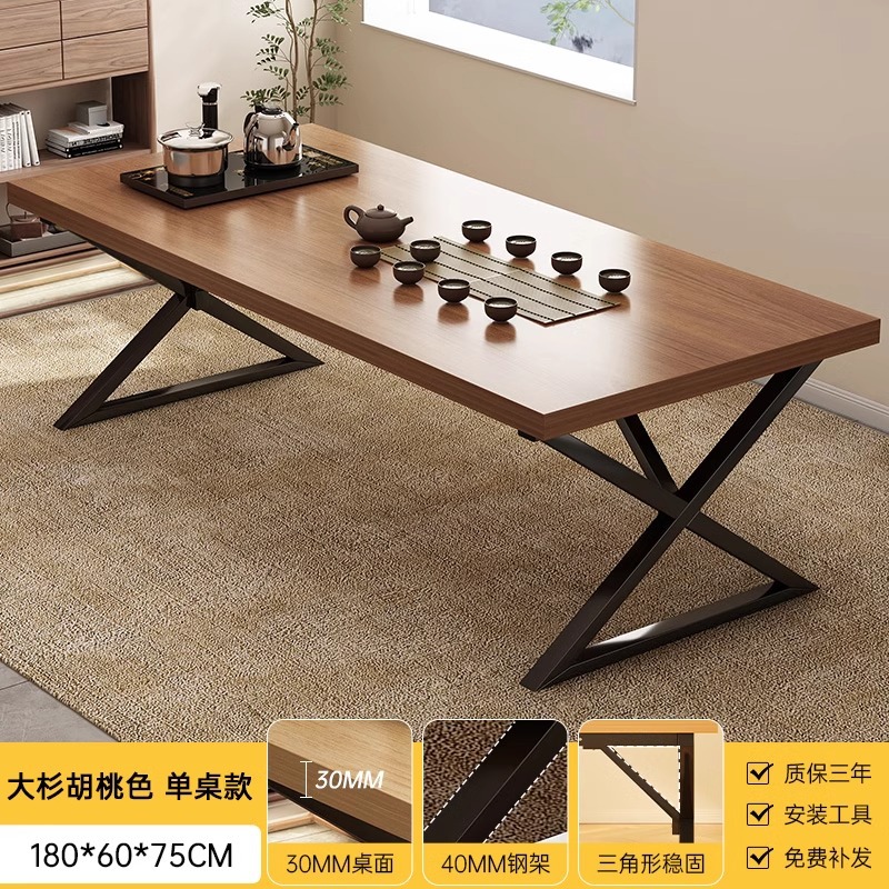 Mesa de té combinación de una mesa y cinco sillas tabla de té de oficina hervidor de té conjunto de mesa de té simple y moderna