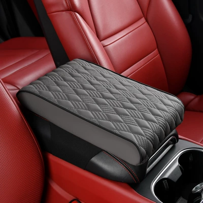 Console Storage, Universal Type — Armrest box pad - small-size-narrow-32165-gray