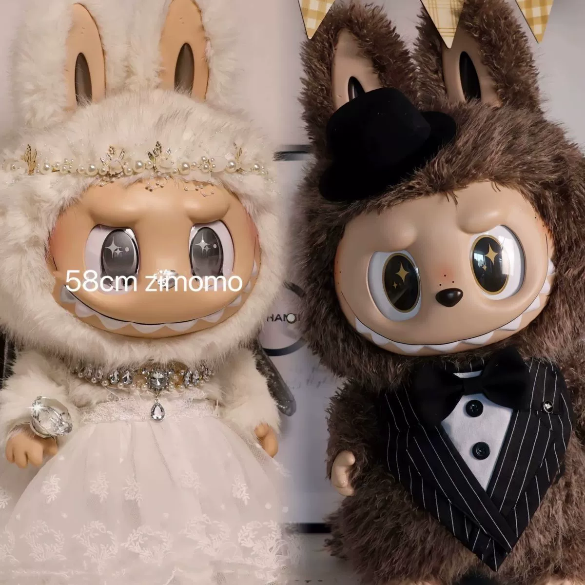 Свадебные украшения, кукла-пресс Архангел, свадебная одежда, кукла-лабу, лабу 58 см, zimomo