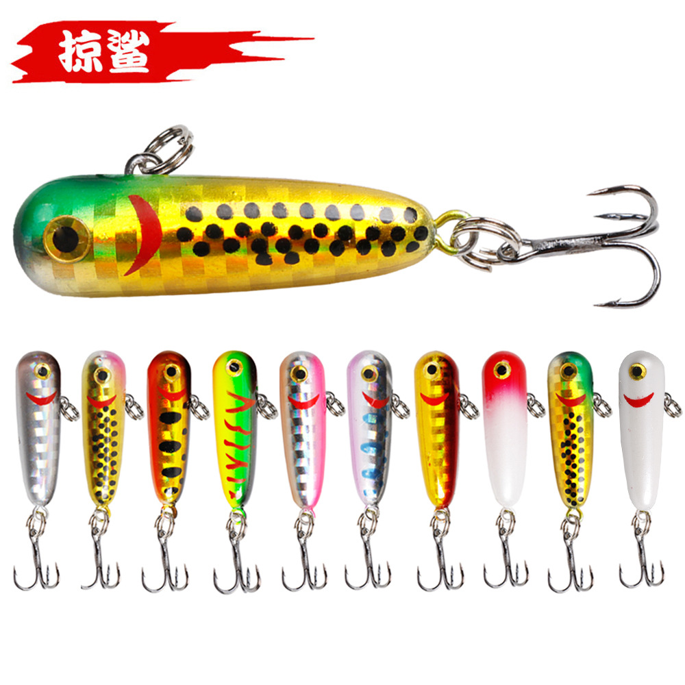 Suspending Minnow Lures Hard Plastic Baits Fresh Water Bass Swimbait Tackle Gear