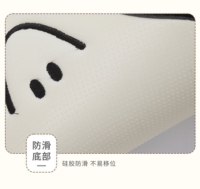 West Highland Car Headrest and Lumbar Support Set Cute Cartoon Car Seat Back Cushion Car Waist Pillow for Women