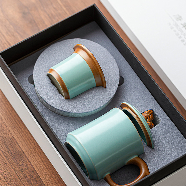 Ceramic tea cup for home use