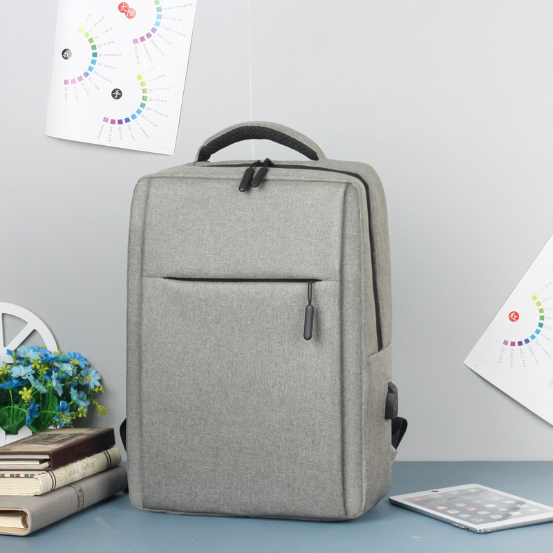 2023 Schouder nieuwe rugzak Multifunctionele USB-computertas Studentenrugzak bedrukbaar_voghion.com