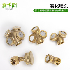 Wholesale copper nozzle high pressure atomization pesticide sprayer nozzle electric sprayer accessories nozzle nozzle