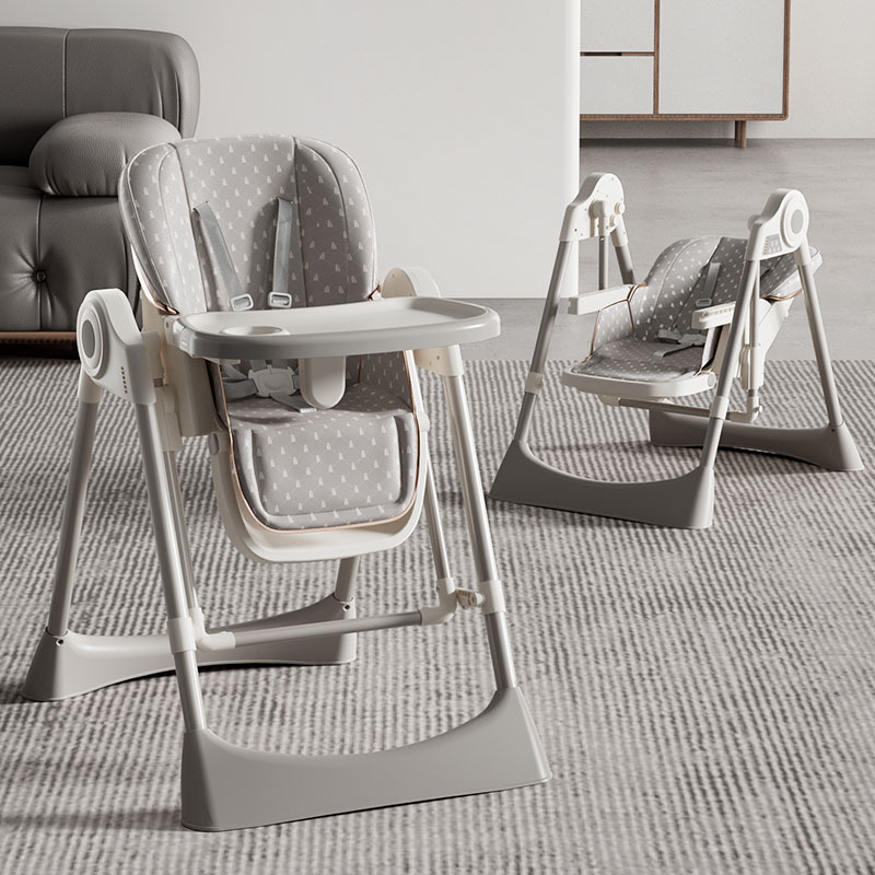 Silla de comedor para bebés multifuncional plegable doméstica portátil para bebés mesa de comedor asiento para niños mecedora silla de alimentación
