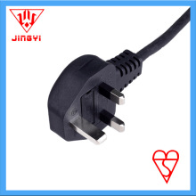 英式插頭電源線 JY13-A英國BS插頭PVC橡膠線插頭現貨