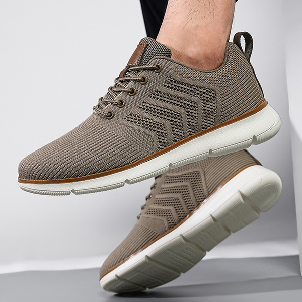 summer breathable sneakers English style made of mesh