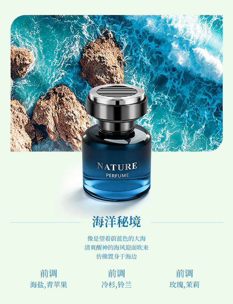 New Car Perfume Holder Ornament, Car Interior Fragrance, Car Perfume, In-Car Cup Holder Fragrance, Dual-Use for Car and Home