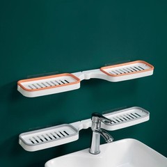 クリエイティブコーナー収納ラックパンチフリー壁掛け収納ラックバスルームトイレプラスチック洗面台折りたたみラック