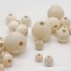 Wholesale large hole wooden beads 6-50mm handmade beaded log loose beads Lotus round beads DIY wood jewelry accessories