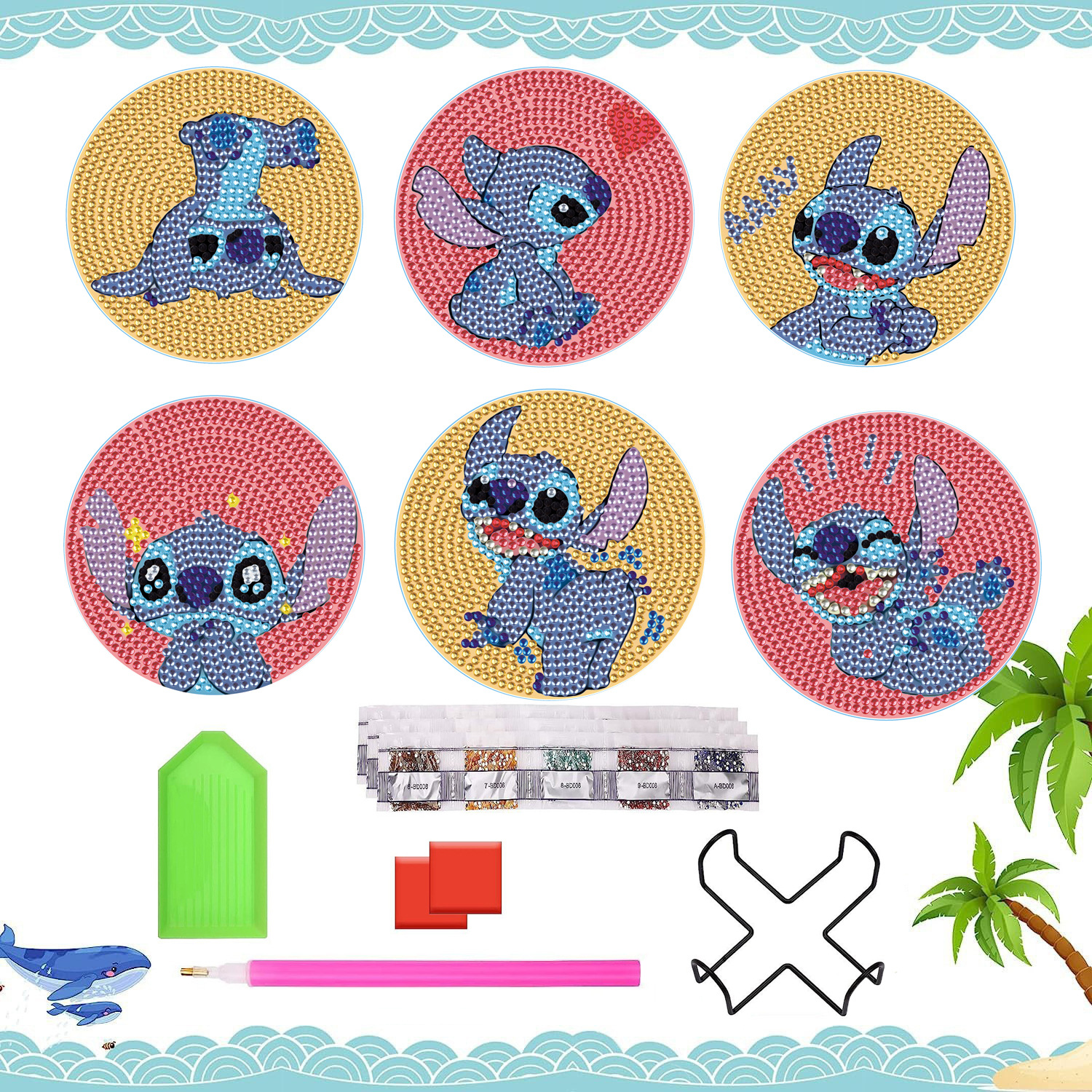 BD6222 (철 프레임 컬러 박스 포함)