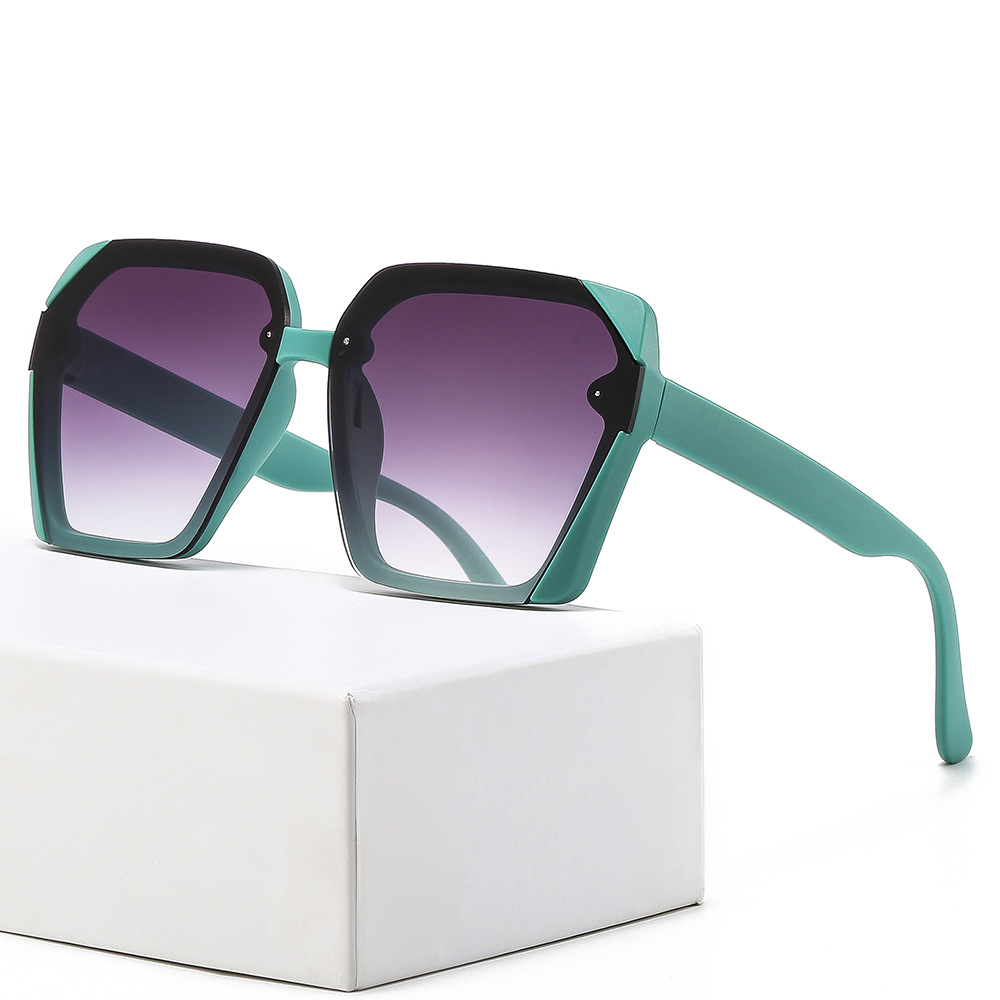 2021 Red Book Same item Sunglasses square Sunglasses Retro Versatile men and women Same item goods in stock wholesale