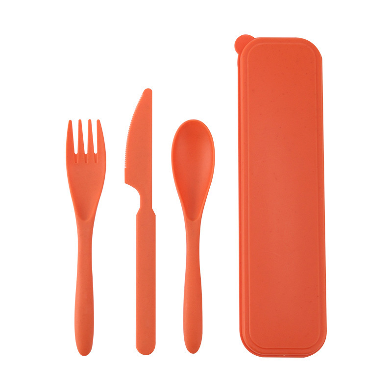 아마존 나이프, 포크, 스푼 마카롱 오렌지