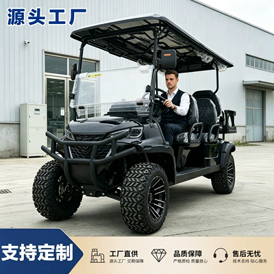 2-seater, 4-seater, 6-seater electric golf carts for export, used in parks for reception, shuttle service, RV viewing, and scenic area sightseeing (Elektrikli qolf avtomobilləri)