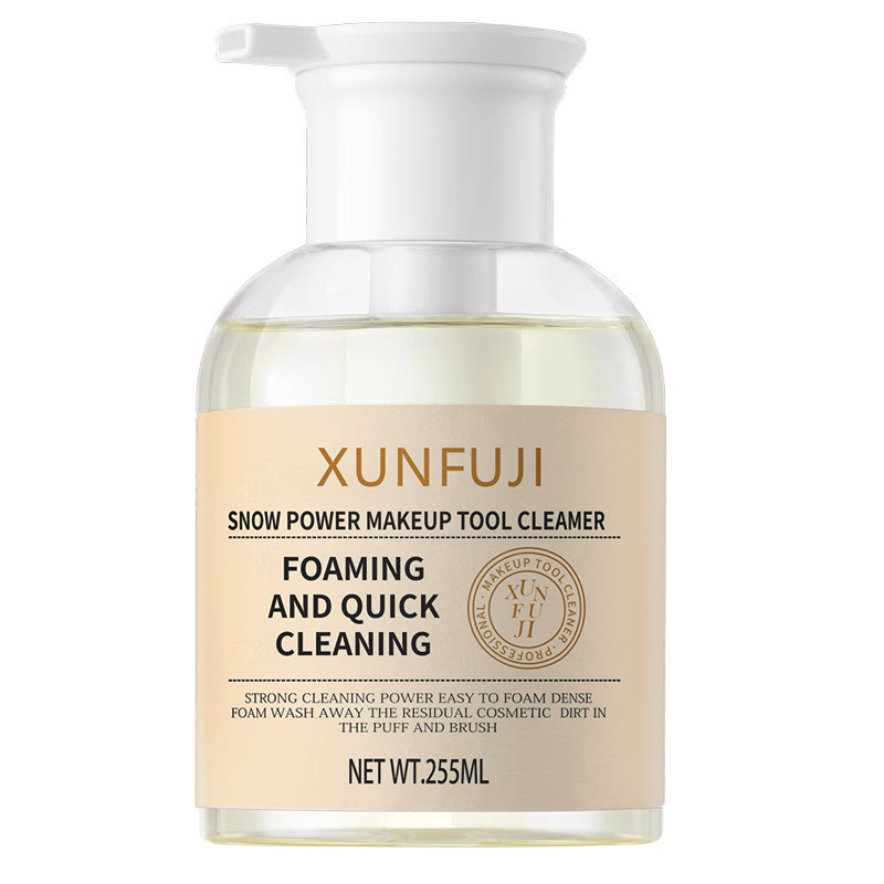 80ml agente de limpieza de soplo de polvo cepillo de maquillaje líquido de limpieza de cepillo de maquillaje de belleza limpiador de huevos de soplo de polvo herramienta de maquillaje especial